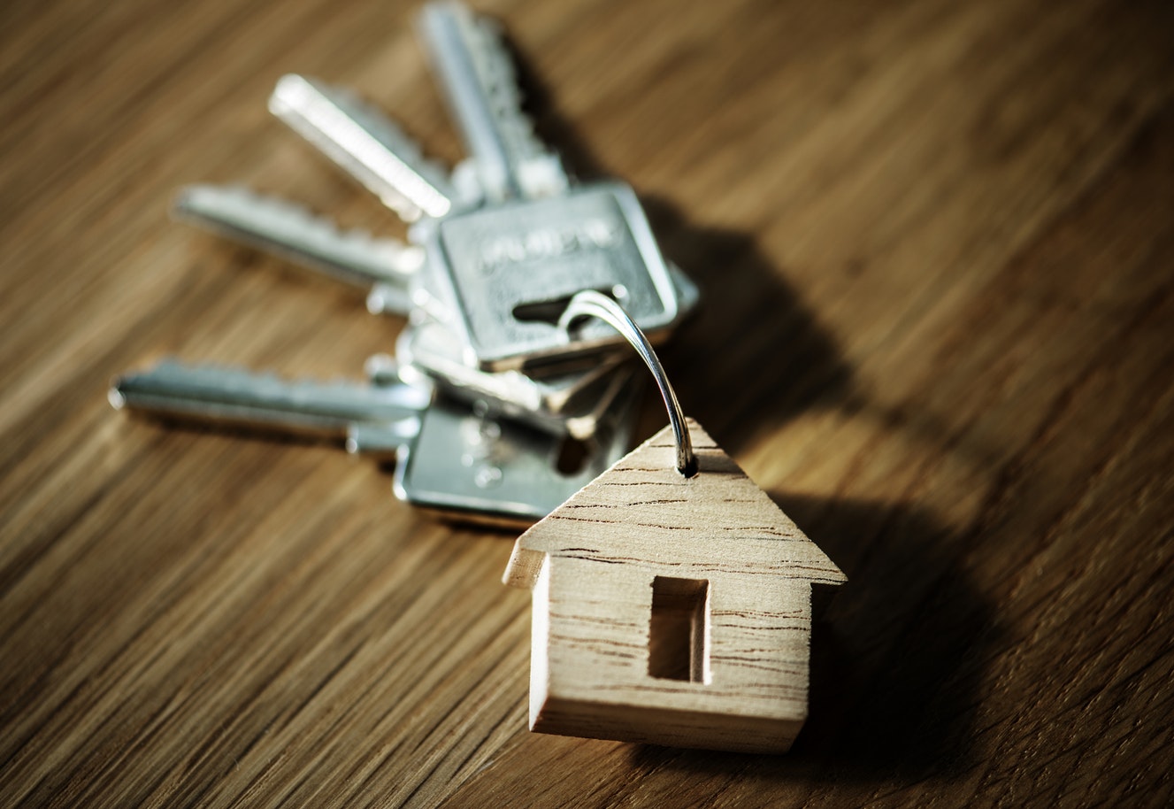 A home design with keys